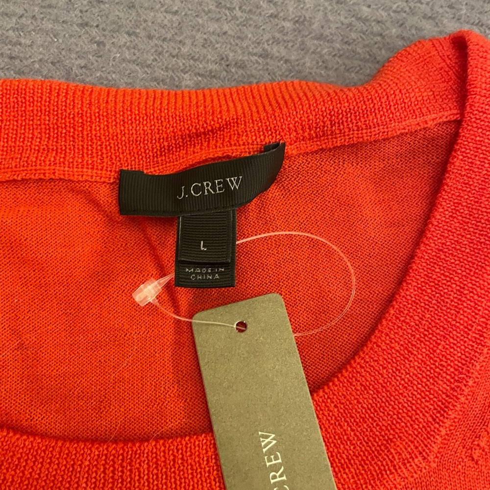 J. Crew Bold orange Sweater - Picture 4 of 6